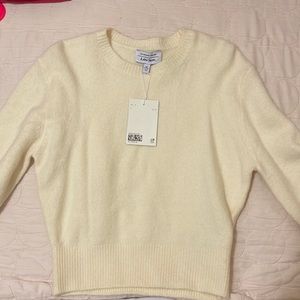 Cute white sweater